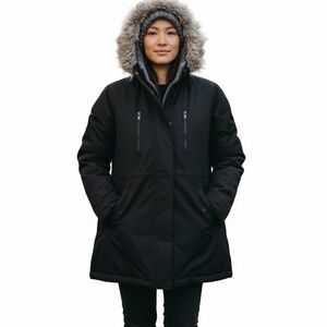Halifax hooded winter coat, size large